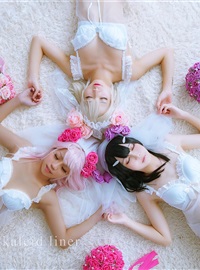 冲田凛花Rinka、铃铃Yakira、鬼姬Oni Hime Wedding Bikini ver. (Fate kaleid liner prisma☆伊莉雅)(12)